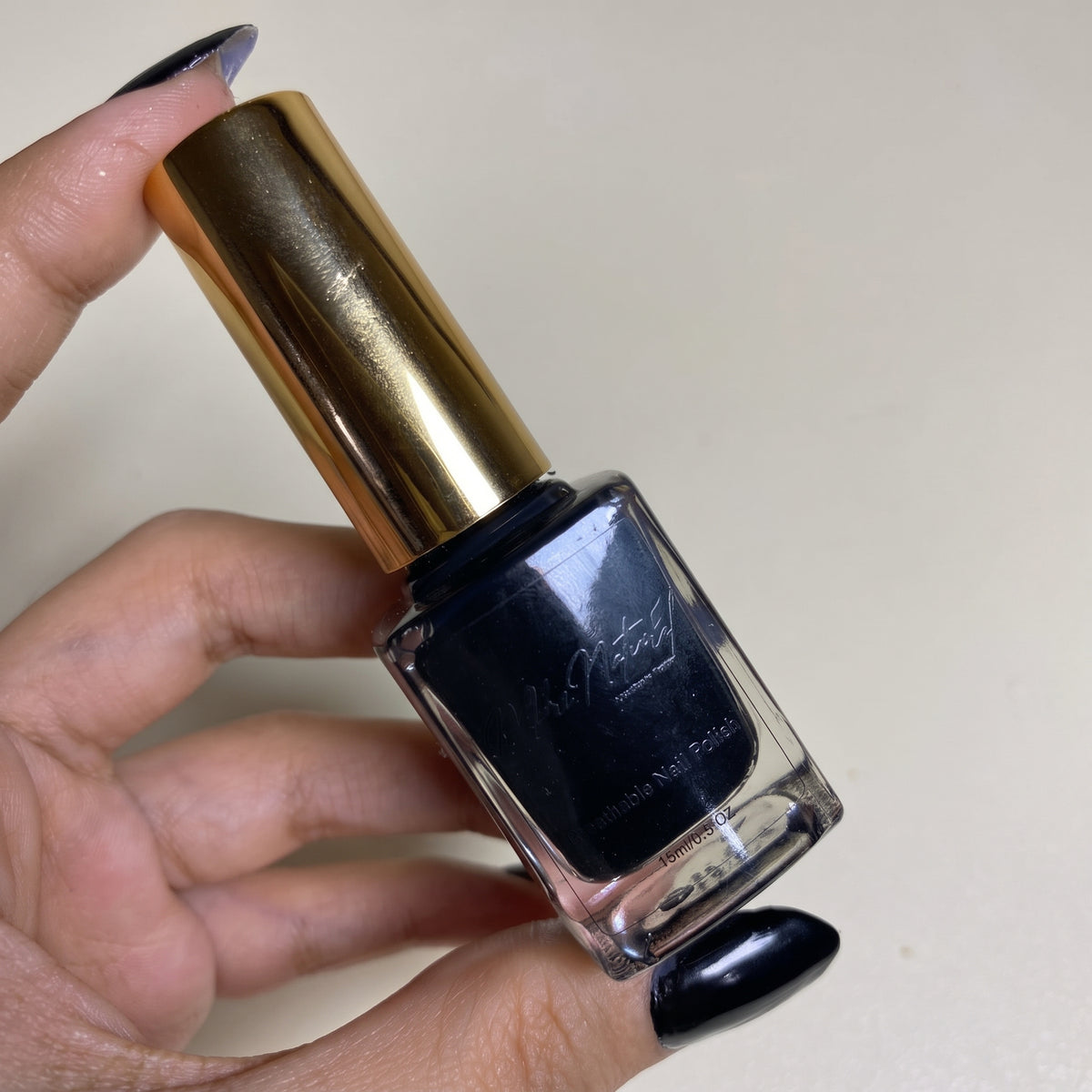 Black - Breathable Nail Polish