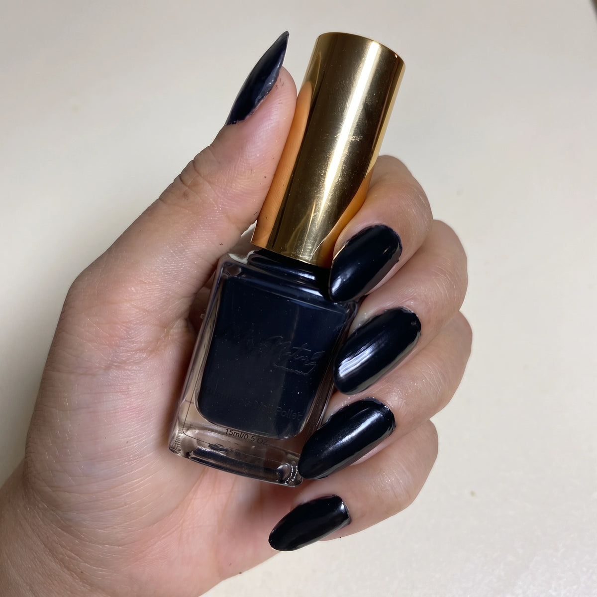 Black - Breathable Nail Polish