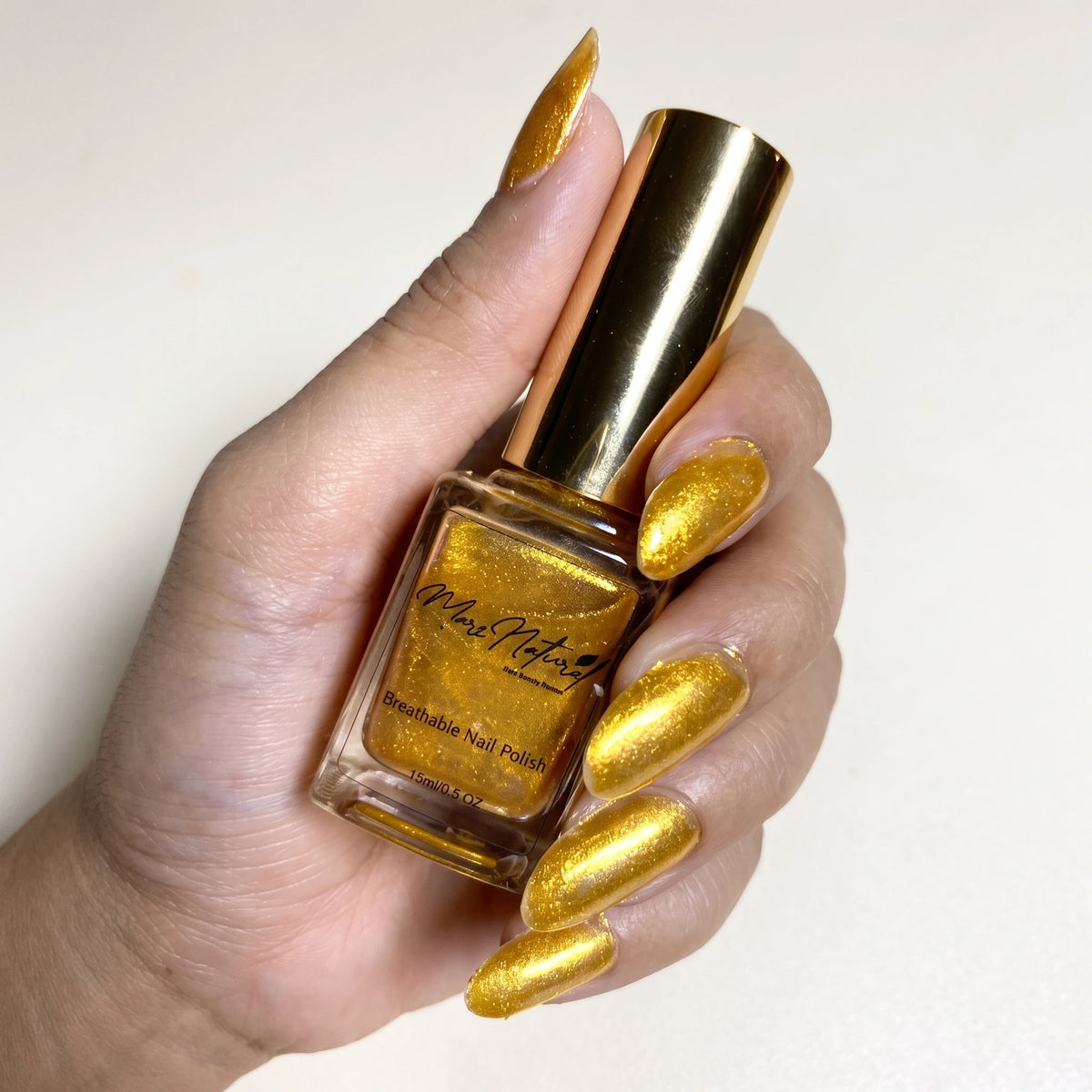 Golden Metallic - Breathable Nail Polish