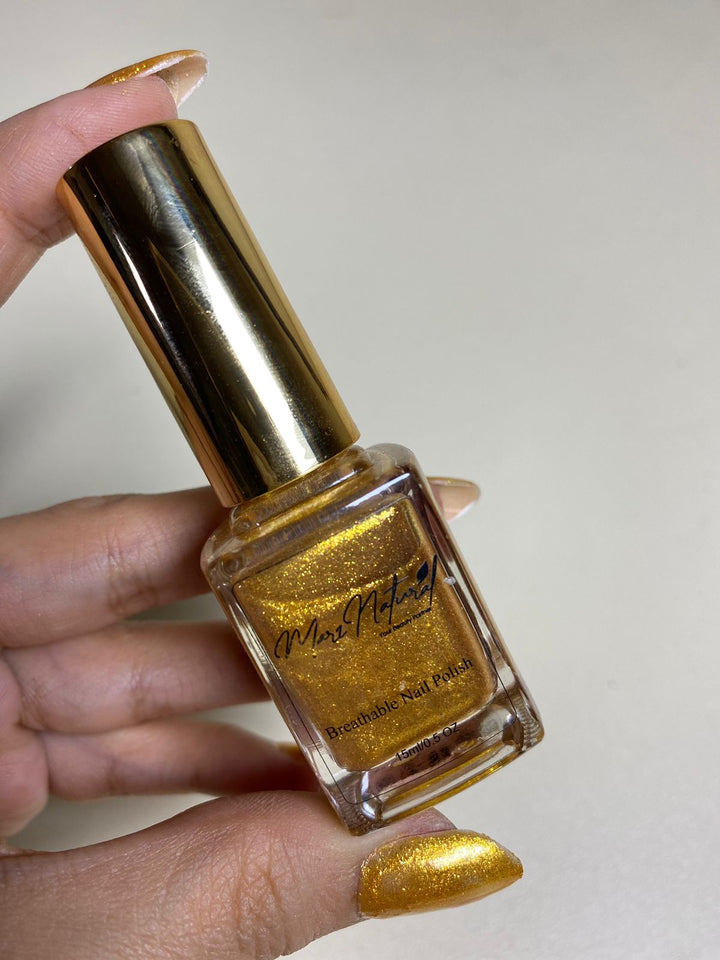 Golden Metallic - Breathable Nail Polish