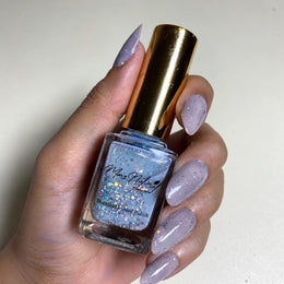White Glitter Top - Breathable Nail Polish