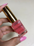 Natural Pink Glitter Top - Breathable Nail Polish
