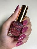 Pink Glitter - Breathable Nail Polish