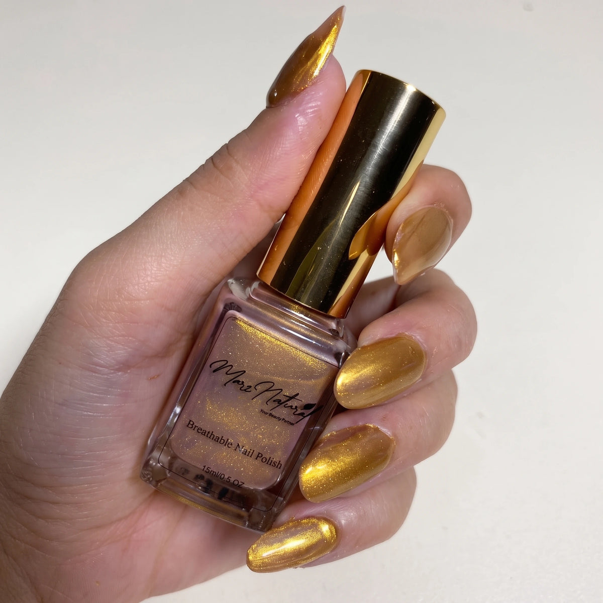 Copper Gold Metallic - Breathable Nail Polish