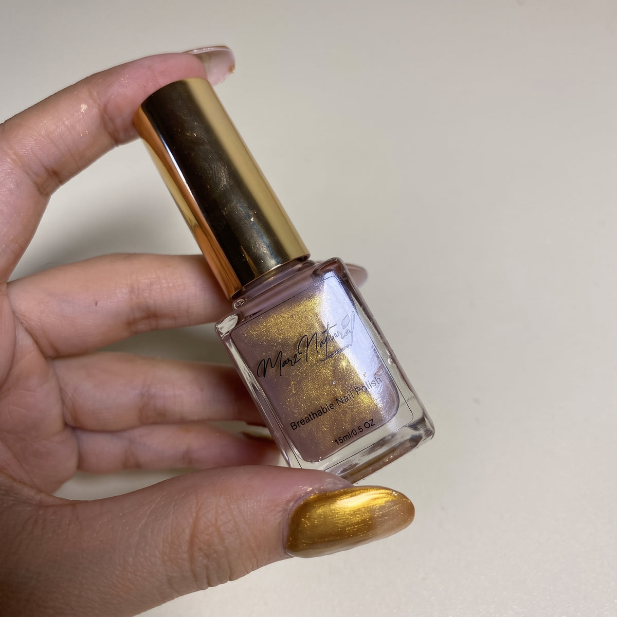Copper Gold Metallic - Breathable Nail Polish