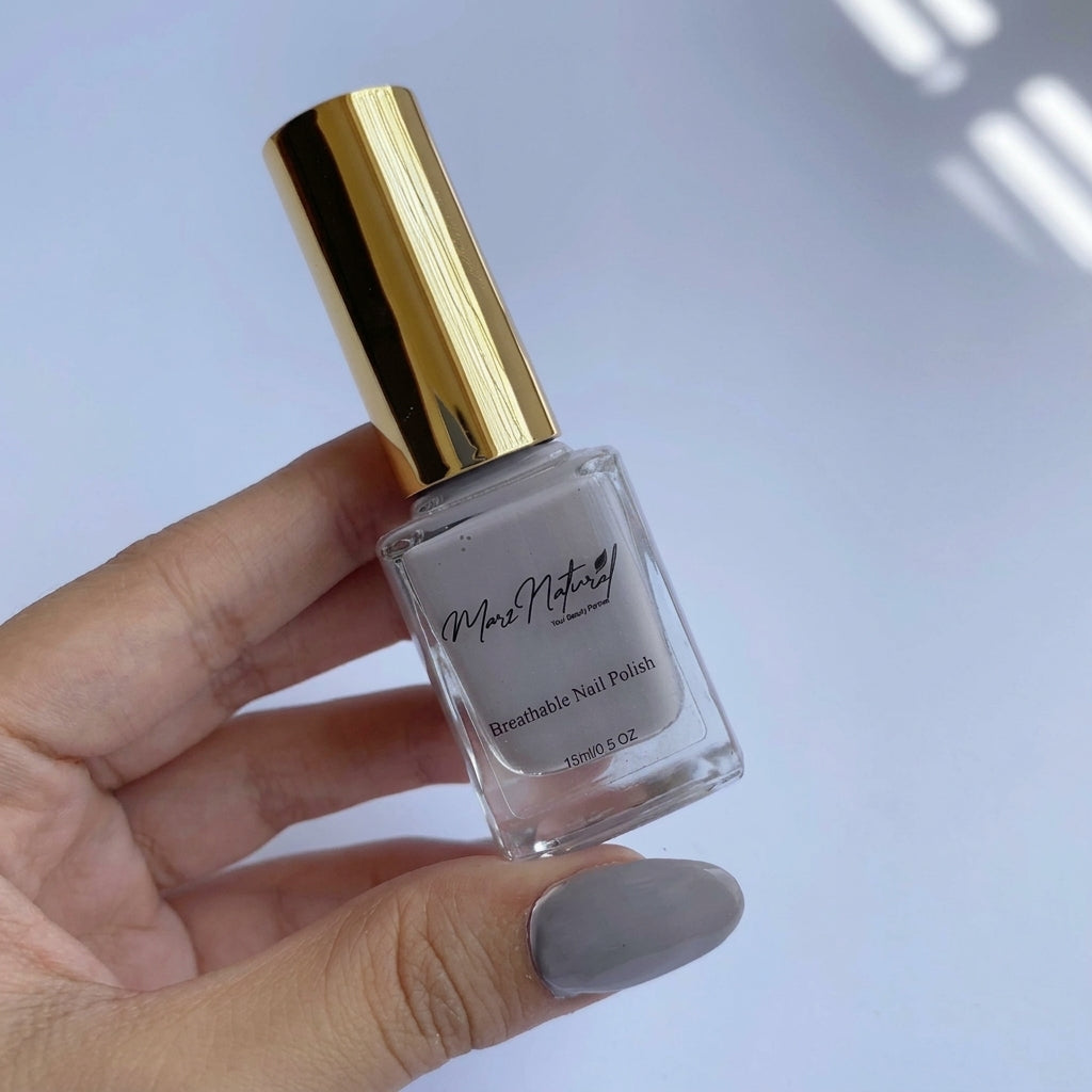 Grey - Breathable Nail Polish