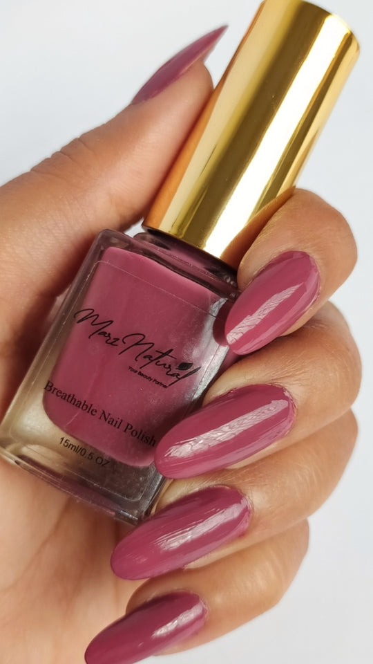 Dark Pink - Breathable Nail Polish