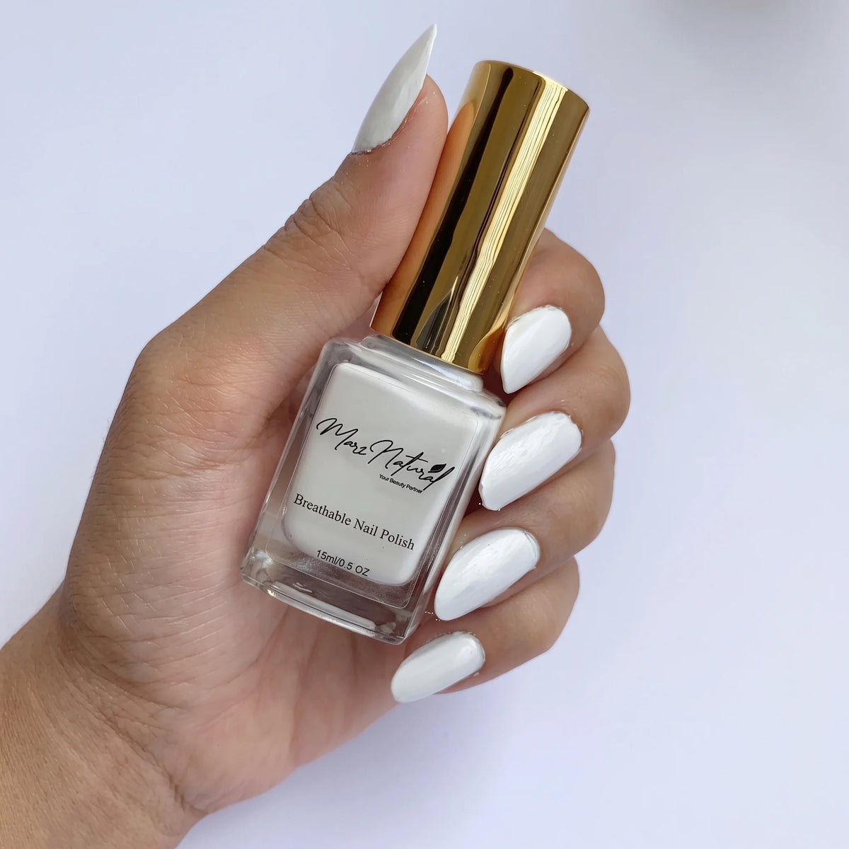 White - Breathable Nail Polish