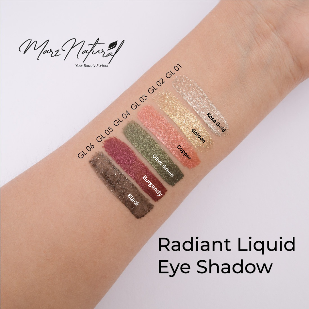 Glittery Black - Radiant Liquid Eye Shadow