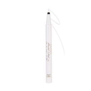 A white liquid eyeliner pen with a flexible tip, labeled with 'Angel Eyes' branding.